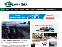 Tablet Screenshot of muchocastro.com